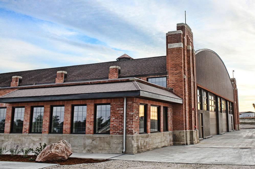 Barn exterior mock-up